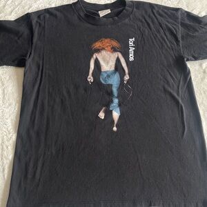 Tori Amos 1998 tour Black Graphic T-Shirt size Large